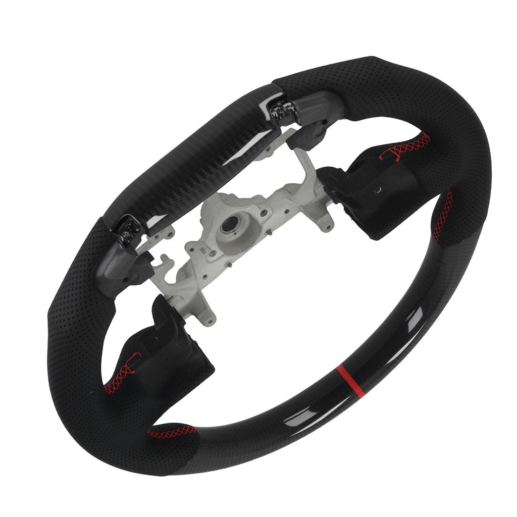 Real Carbon Fiber Steering Wheel for Toyota Tacoma Tundra (2010–2023)