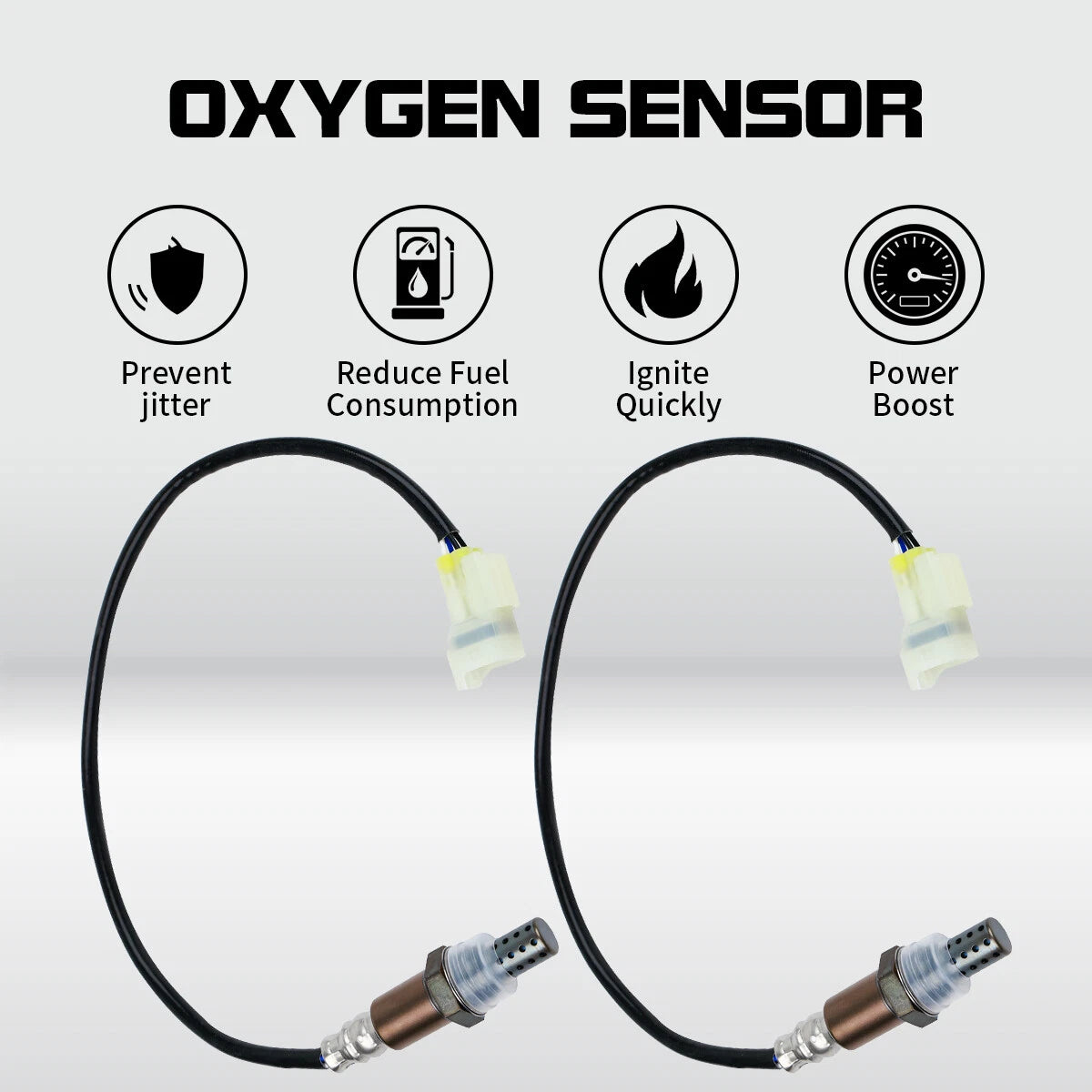 2X Oxygen Sensor 2344105 for Suzuki Aerio Vitara Chevrolet Tracker (2001–2006)