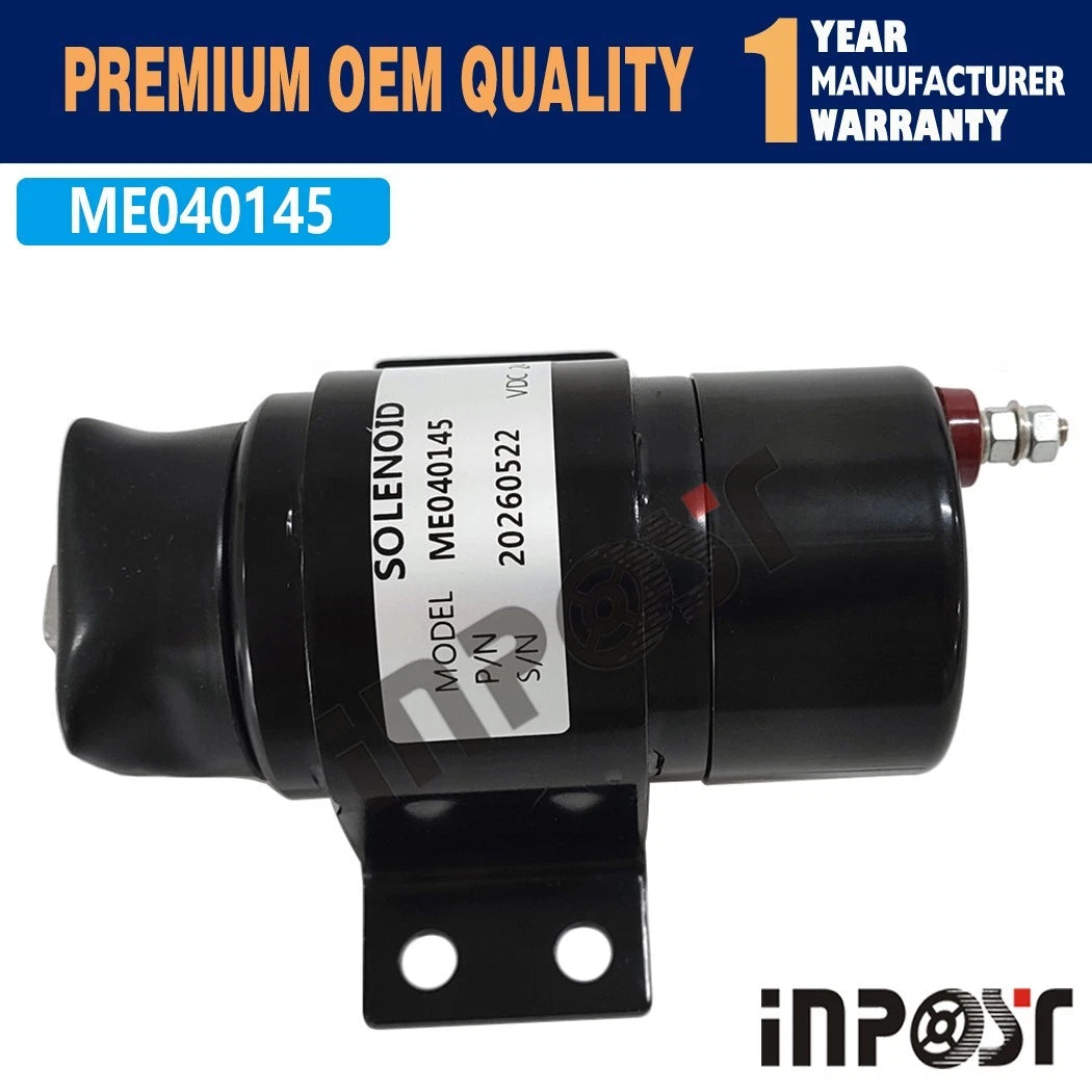 Shut Off Solenoid for Kato HD800 HD900 HD2 (24V) ME040145 053400-1461 053400-07450
