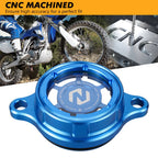 Clear Oil Filter Cover Cap for Yamaha YZ250F (2014–2024), YZ450F (2010–2022)