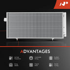 A/C Condenser with Receiver Drier for Subaru Crosstrek (2013-2017)