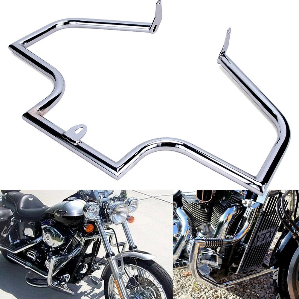 Chrome Engine Highway Guard Crash Bar for Harley Heritage Softail Classic (2000–2017)
