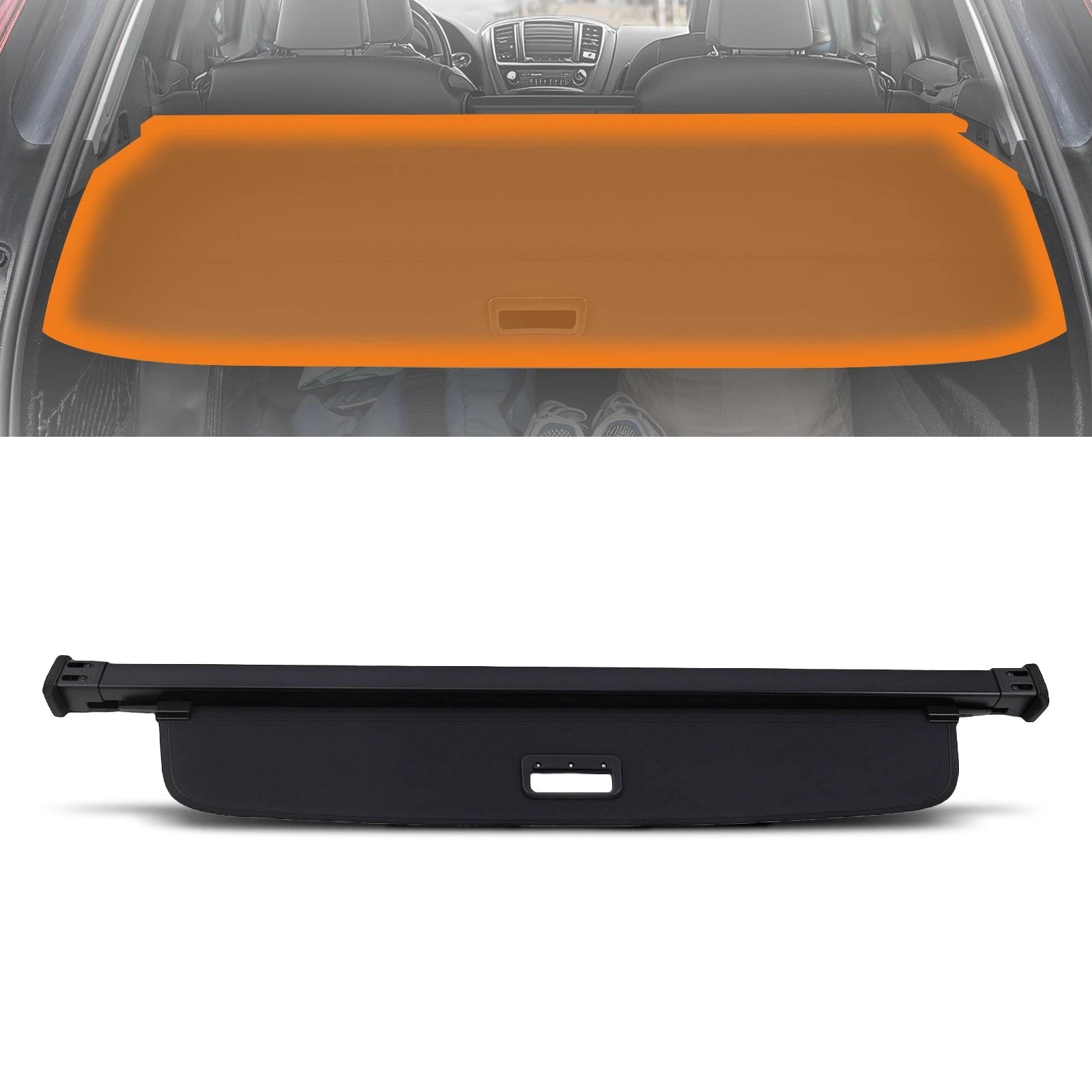 Rear Luggage Cargo Cover for Volvo XC60 (2017–2023) Privacy Protection
