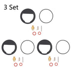 Set of 3 Carburetor Rebuild Kit Gasket Diaphragm for Kohler K301 K241 K321 K330 K331