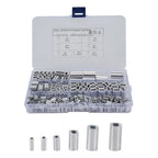 Double Barrel Crimping Loop Kit for Wire Rope and Cable (245 Pcs)