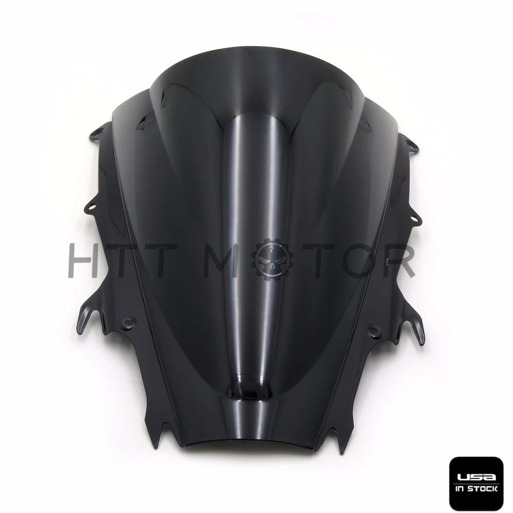 Double Bubble Windshield for Triumph Daytona 675 (2009–2012) Black
