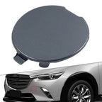 Gray Front Bumper Towing Hook Eye Cover for Mazda CX-3 (2014-2023)