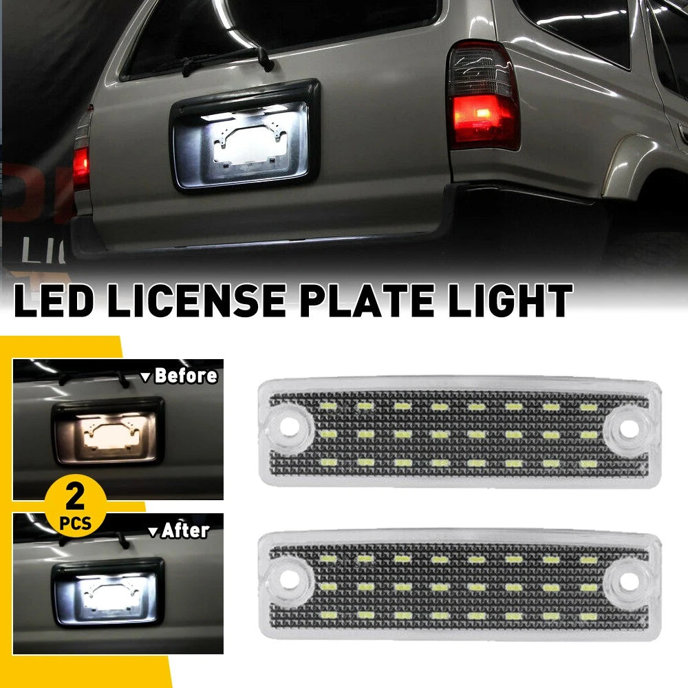 LED License Plate Light for Toyota 4Runner Sequoia (1996–2022) 44583 EV