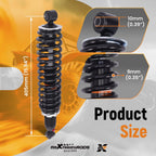 2X Front Gas Shock Strut Absorbers for Yamaha Rhino 660 (2004–2007)