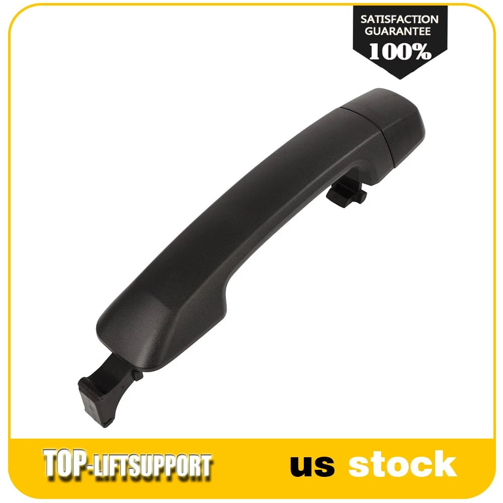Set of 4 Black Housing Exterior Door Handles for Toyota Tundra (2007–2019)