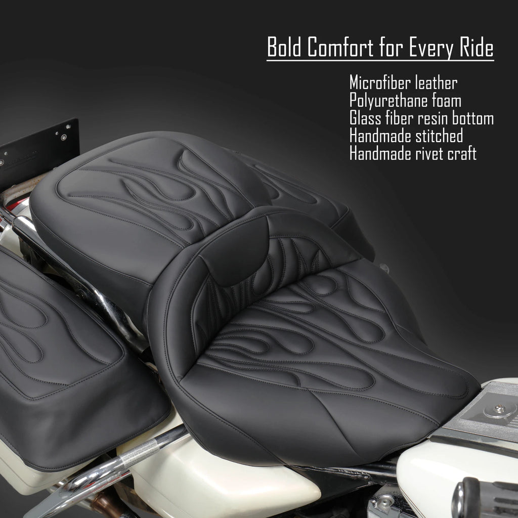 One Piece Vinyl Seat for Harley Touring FLHT/FLTR (1997–2007)