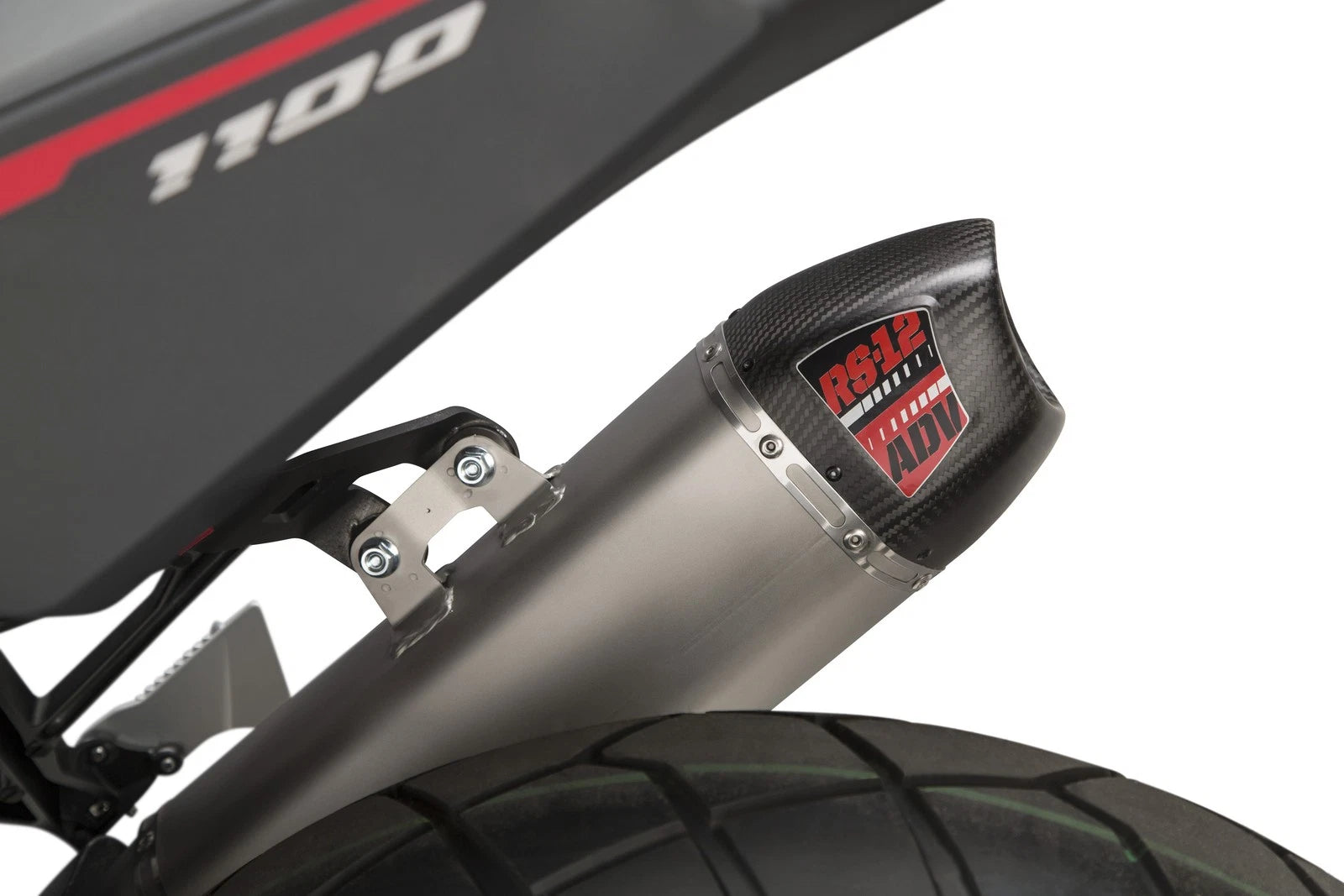 Exhaust Slip-On for Street Rs 12 (SS, CF)