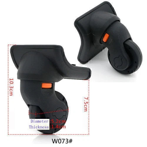 Set of 4 Replacement 360° Swivel Wheel Casters for Luggage Suitcase