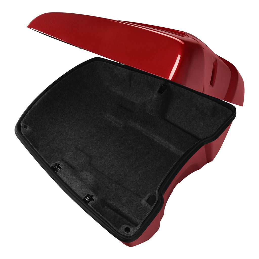 Low Profile Trunk for Indian Chieftain Dark Horse (2016–2023) Ruby Metallic