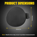 Tow Hook Cap Cover for Tesla Model S (2021–2023) Black