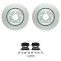 Set of 2 Bosch Rear 330mm Quietcast Disc Brake Rotors for Audi A6 Quattro