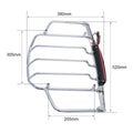Chrome Trunk Luggage Rack for Harley Road King Glide (1993–2013)