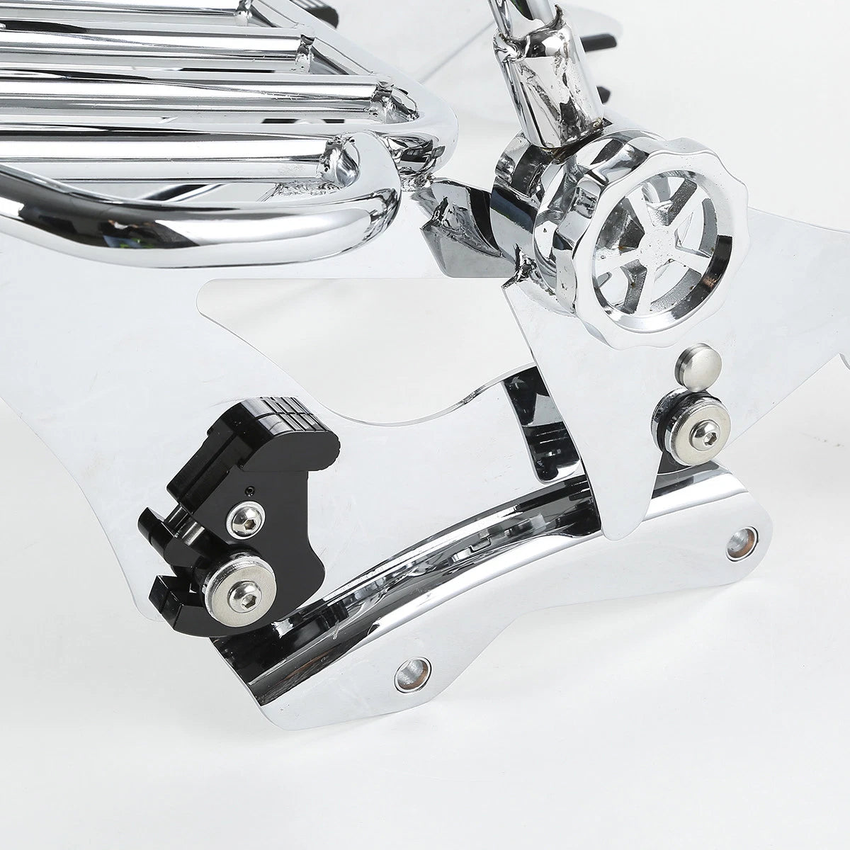 Sissy Bar Luggage Rack Backrest Docking Kit for Harley Street Glide (2014–2024)