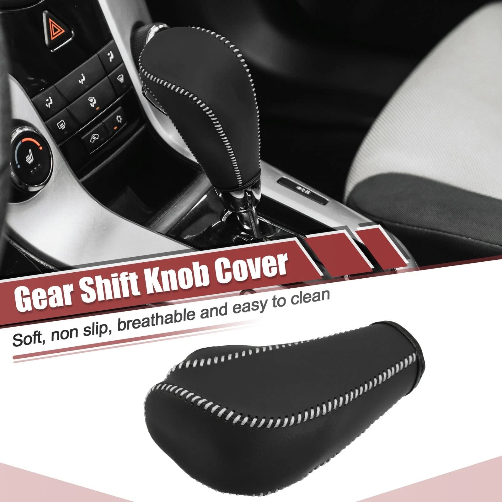Gear Shift Knob Cover for Chevrolet Cruze (2011–2015), Aveo (2007–2011)