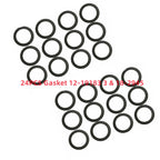 24 Pack Drain Plug Screw Seal Gasket Kit for Mercruiser (12-19183, 12-19183Q02)