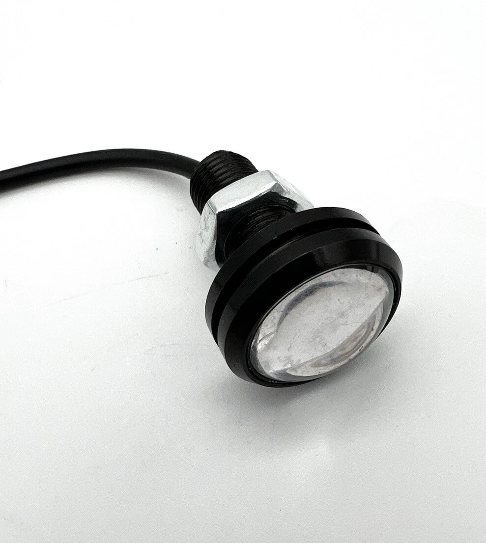 LED Clearance Marker Light 3 4in Round Green Front for Trailer RV (2001–2010)