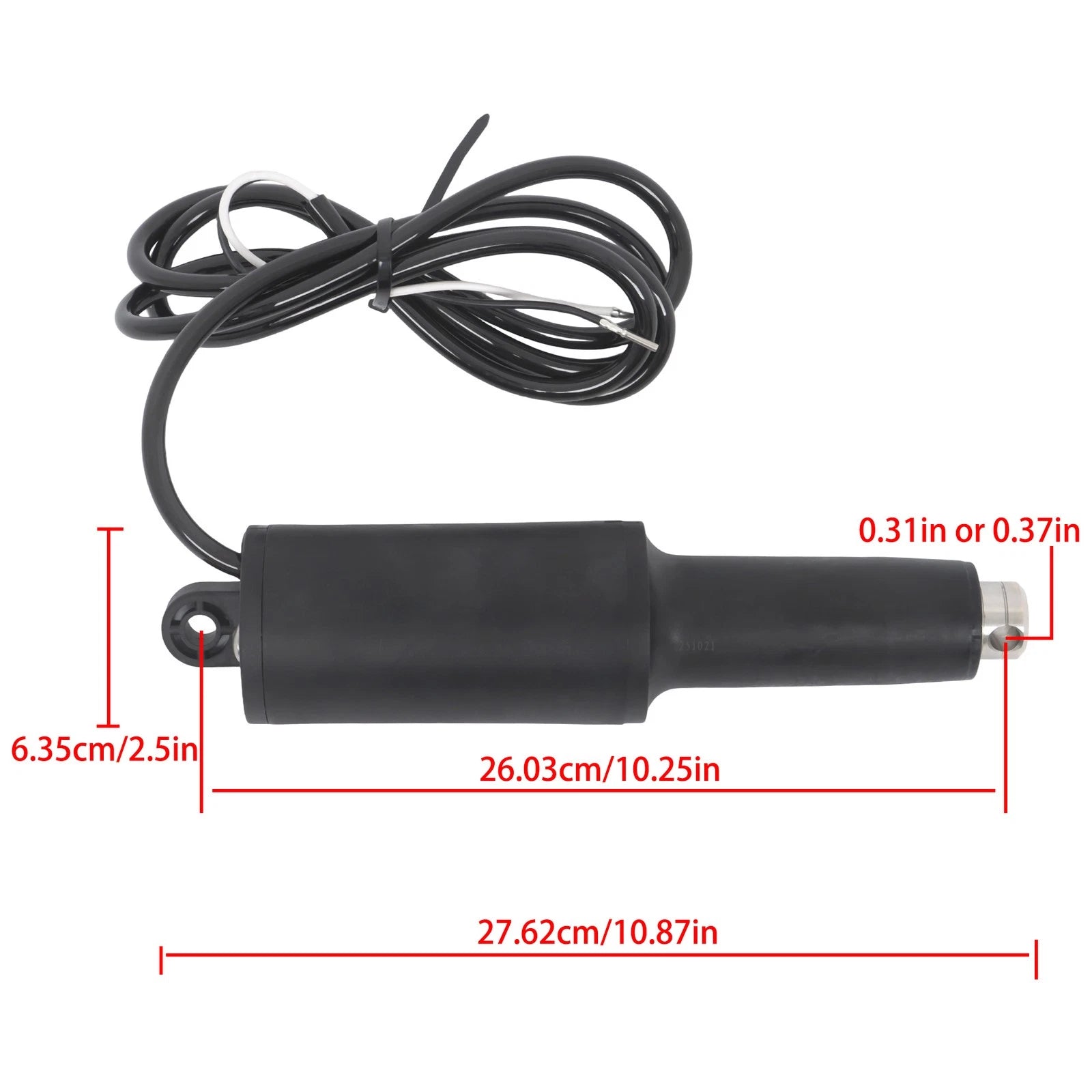 2 1/4" Stroke Trim Tab Actuator for 101XDS
