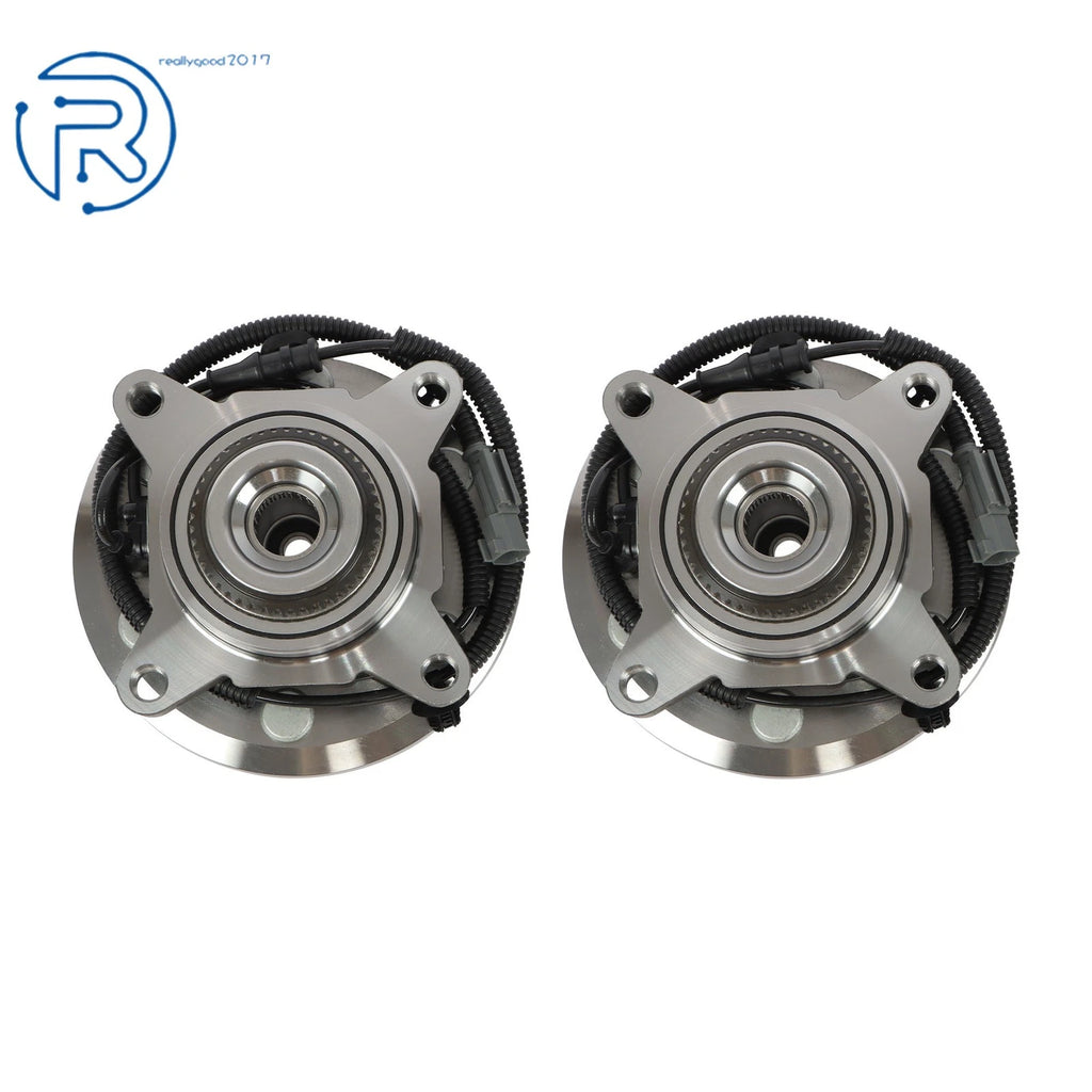 2X Front Wheel Hub Bearing for Ford F-150 2018–2020 4WD w/ ABS