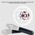 Stainless Steel Bike Truing Wrench with 3 Slot Head for Bikes