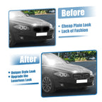 Pair Front Hood Bumper Grille for BMW 528i 535i 550i xDrive (2011–2017)