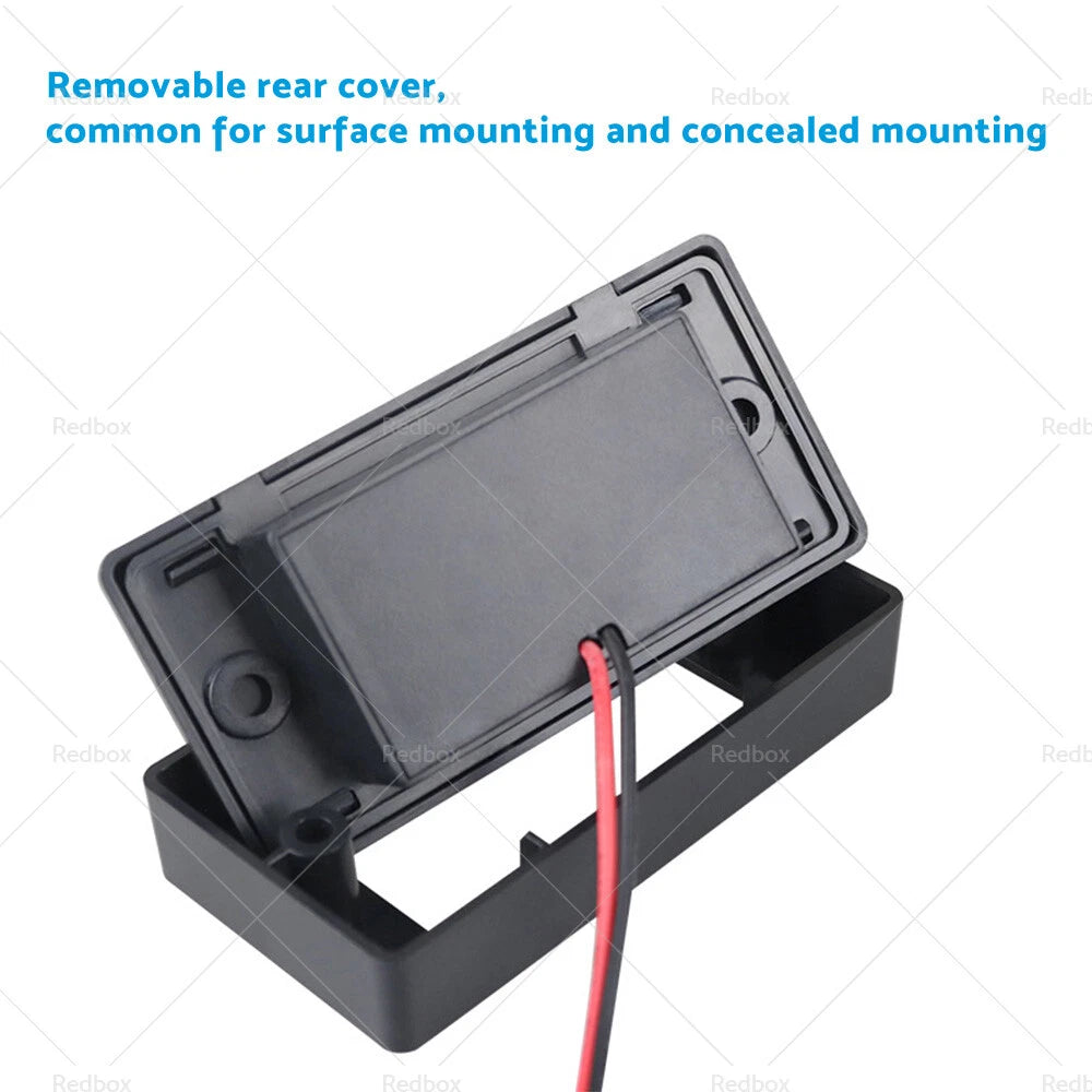 Dual USB Fast Charger Socket for Car RV Motorcycle (12V)