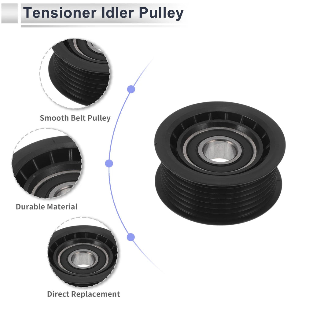 Drive Belt Idler Pulley for Mercedes-Benz S-Class (1999–2013) No. 0002020719