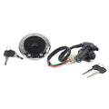 Fuel Gas Cap Ignition Switch Lock Set for Kawasaki Ninja ZX6R ZX7R ZX9R (2000-2002)