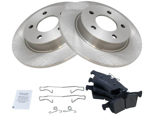 Rear Brake Pad and Rotor Kit for Mazda 3 (2006–2013) XJ176FH