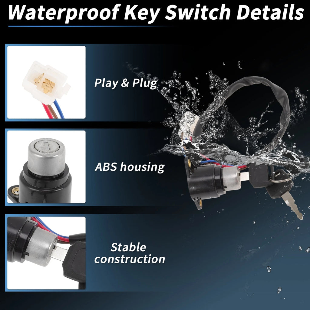 Set of 1 Ignition Key Switch No.35100MZ5A01 for Honda Magna 750 (1995–1996)