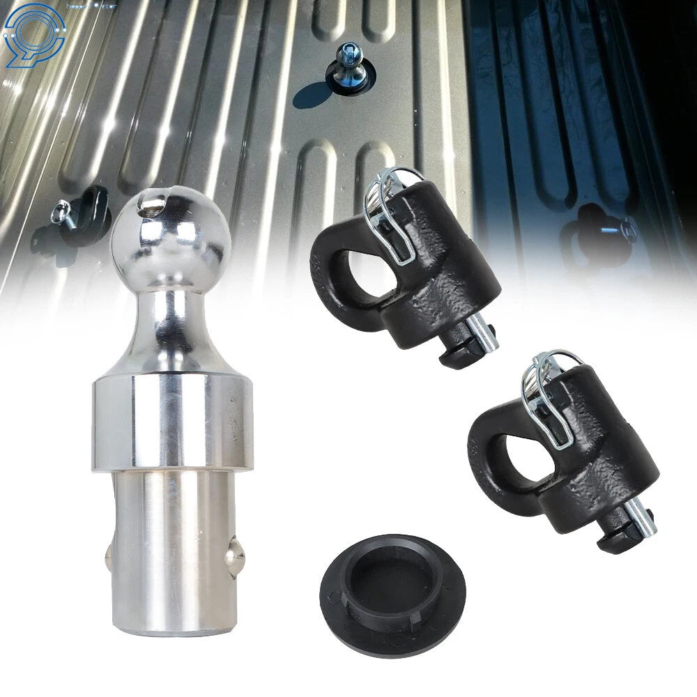 Gooseneck Trailer Hitch Ball for Chevrolet Silverado 2500 HD 3500 HD (2007–2023)