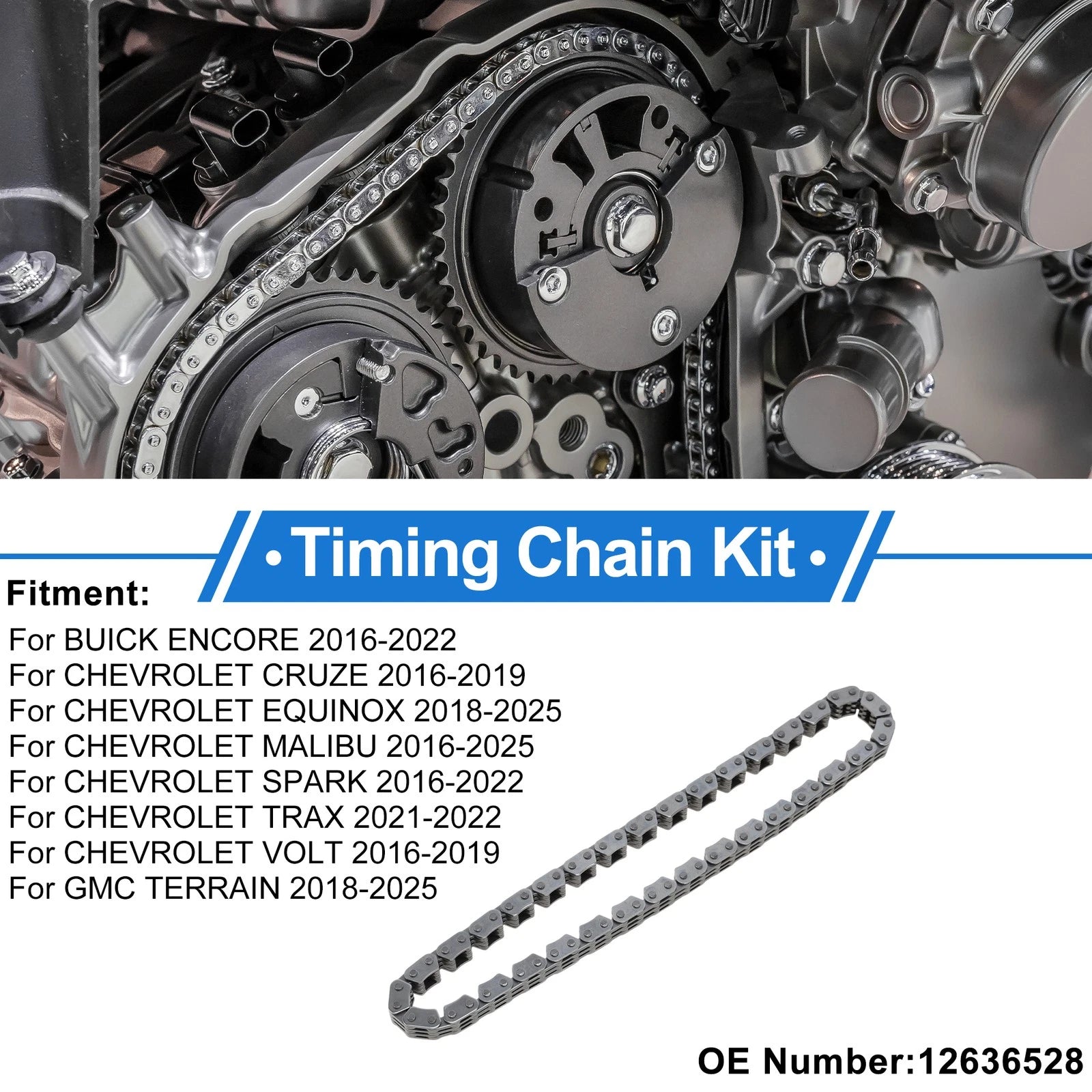 Timing Chain Kit for Buick Encore (2016–2022) No. 12636528