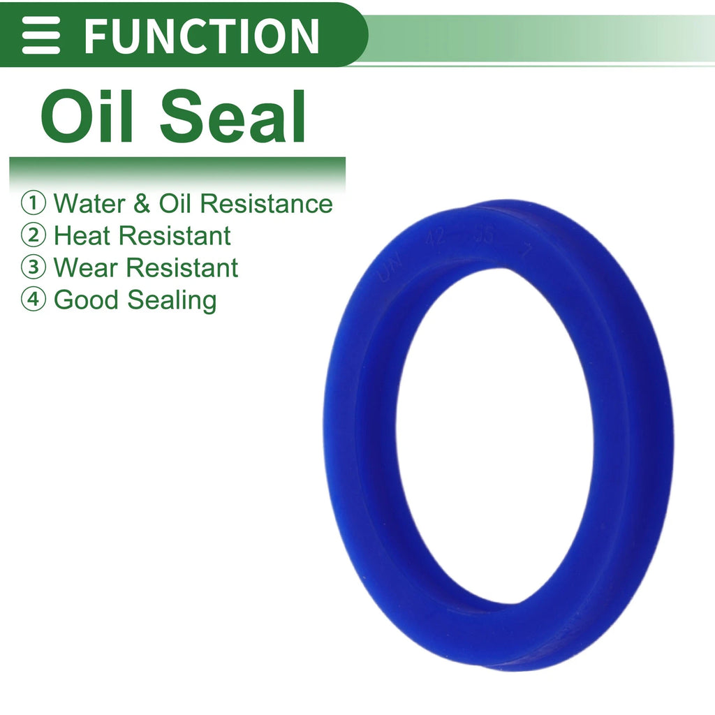 Set of 5 Oil Seal Rotary Shaft Seal 42x55x7mm High Pressure for Various Models
