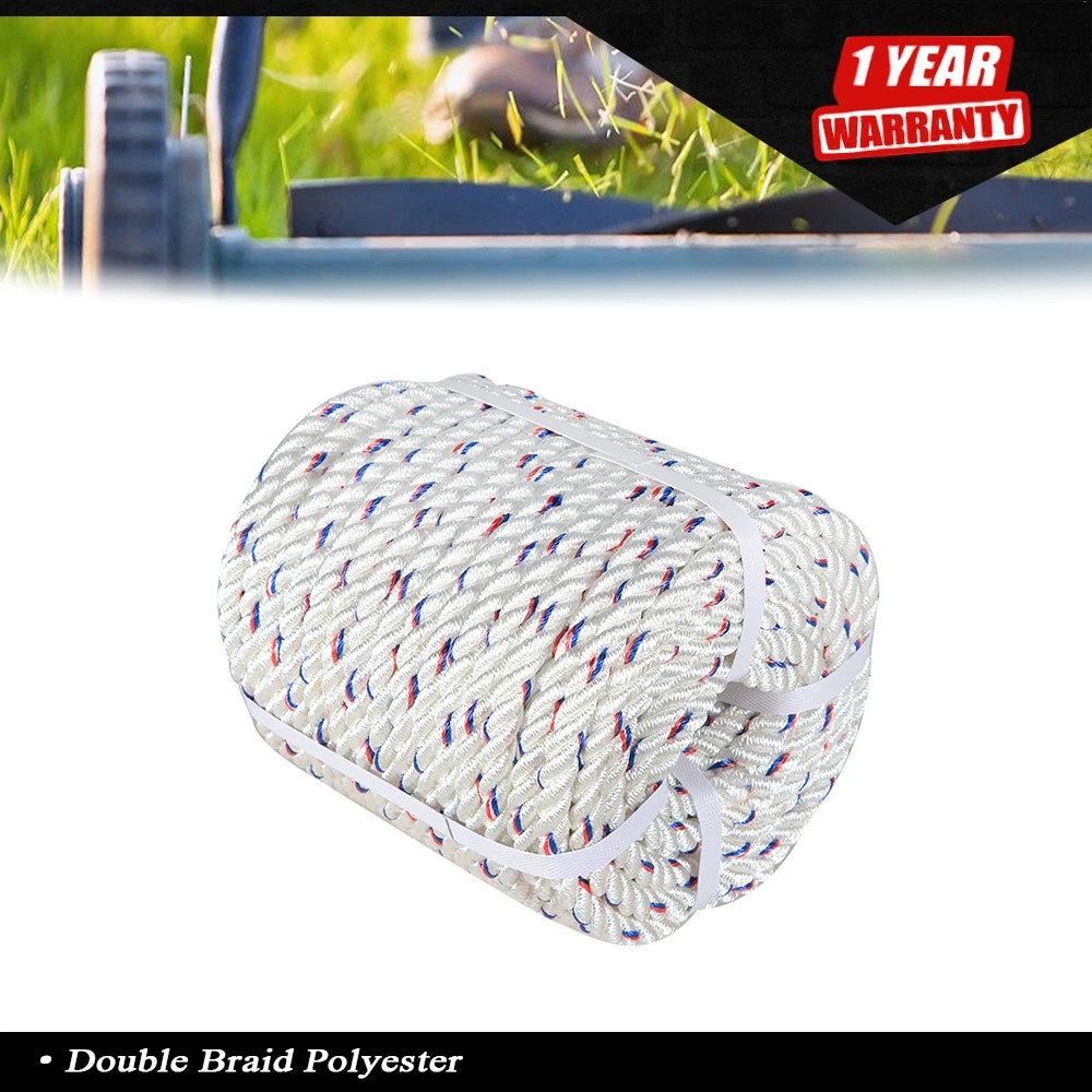 5/8" Bull Rope Tree Rigging Line 150' Double Braid Polyester