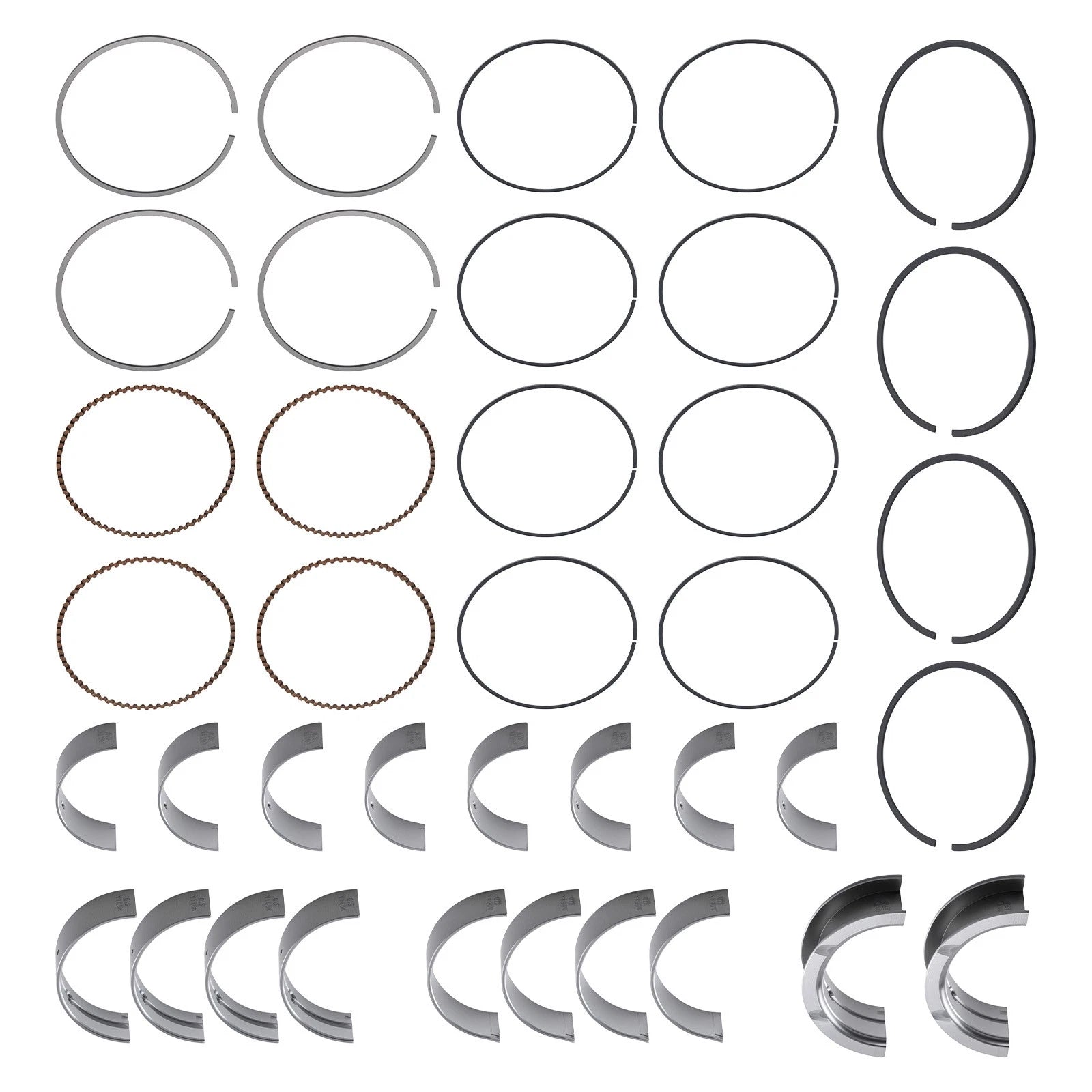 Engine Ring Bearing for Nissan Altima 2.4L (1993–1997) 89mm Standard Bore