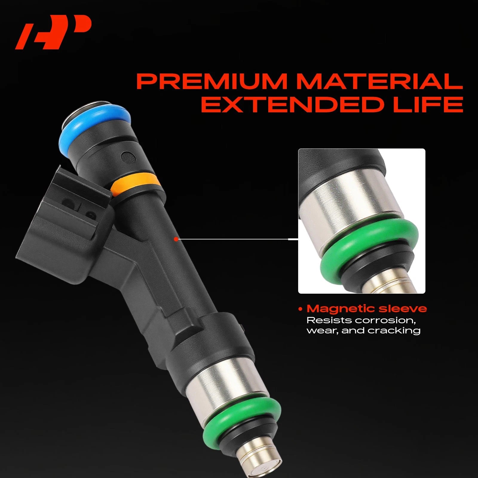 6x Fuel Injector for Jeep Wrangler (2007-2011)