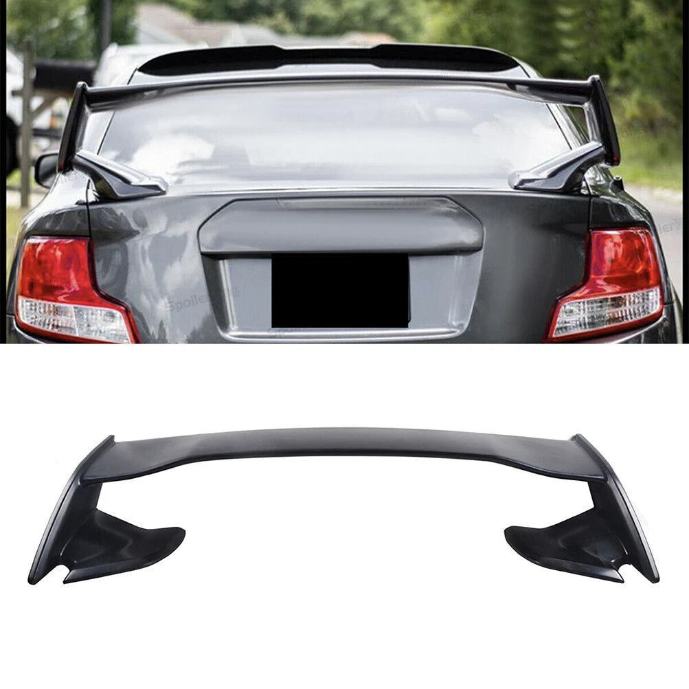 JDM Style Painted Black Rear Trunk Spoiler Wing for Nissan Sentra (2007–2012)