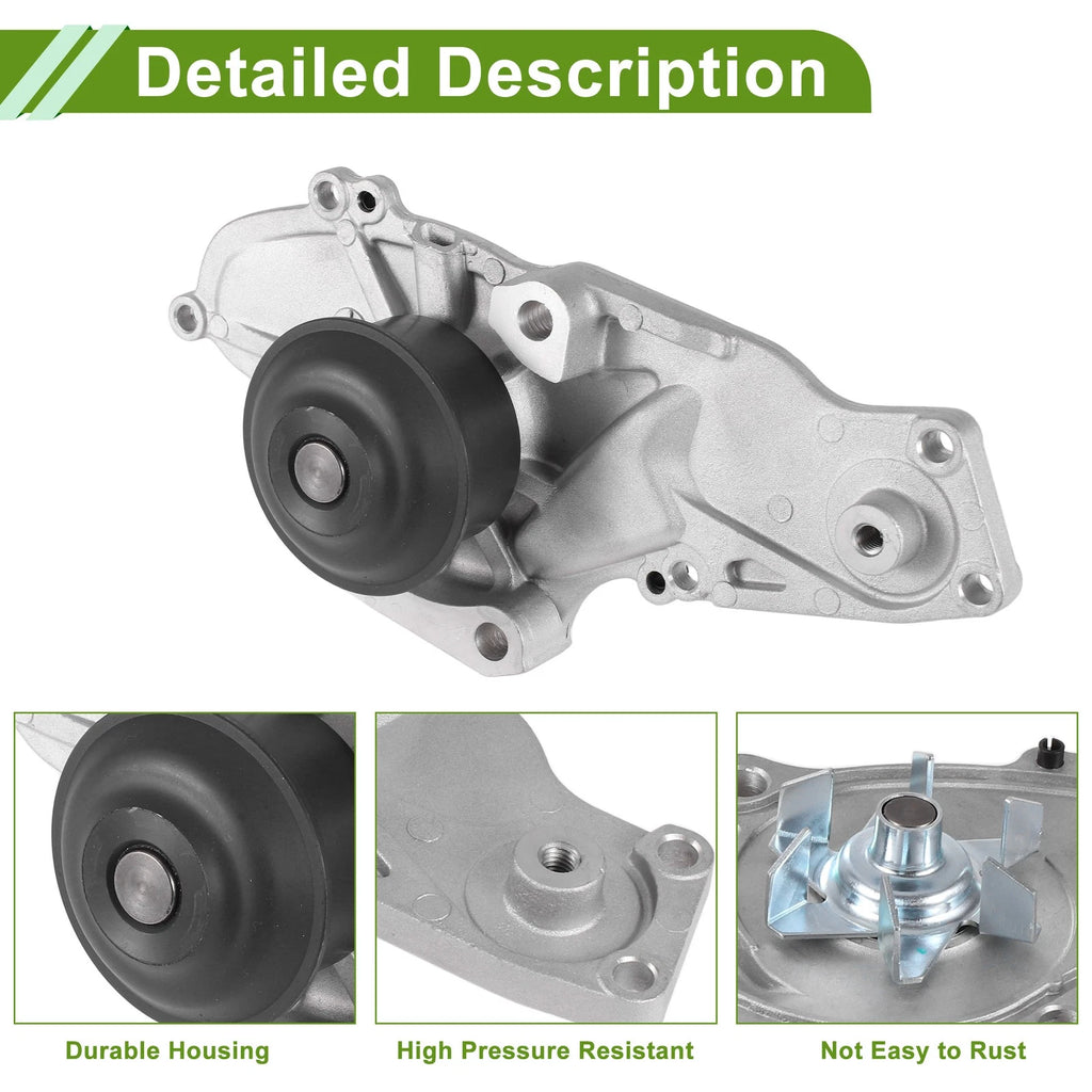 Engine Water Pump for Honda Accord (1998–2003) No. 19200P8AA02