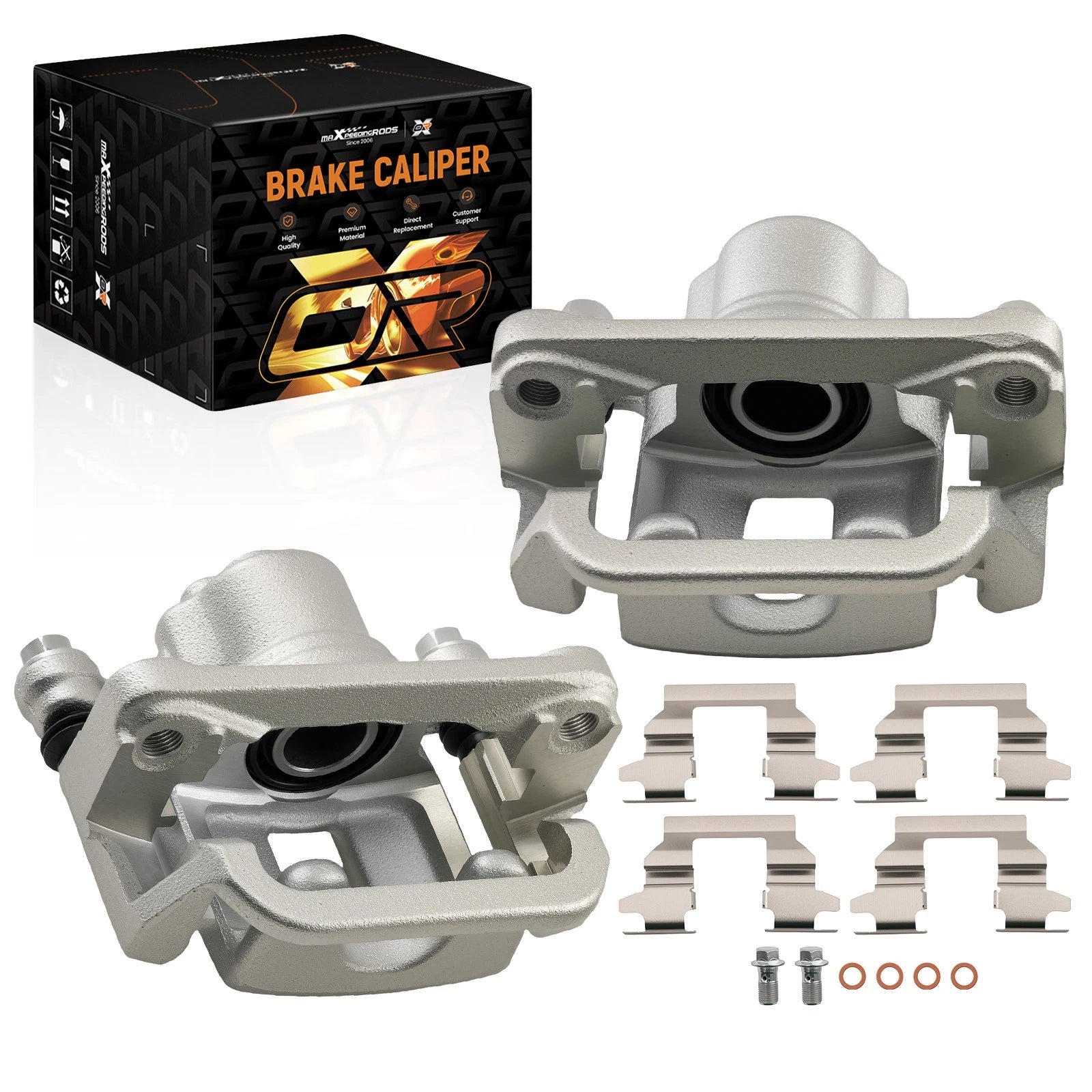 Rear Left Right Brake Calipers Pair for Nissan Rogue (2008–2013)