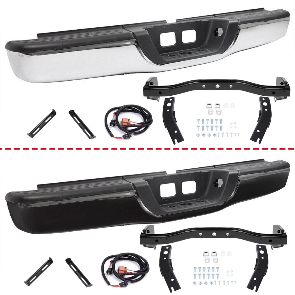 Rear Bumper Reinforcement Assembly Brackets for Toyota Tundra (2000–2006)