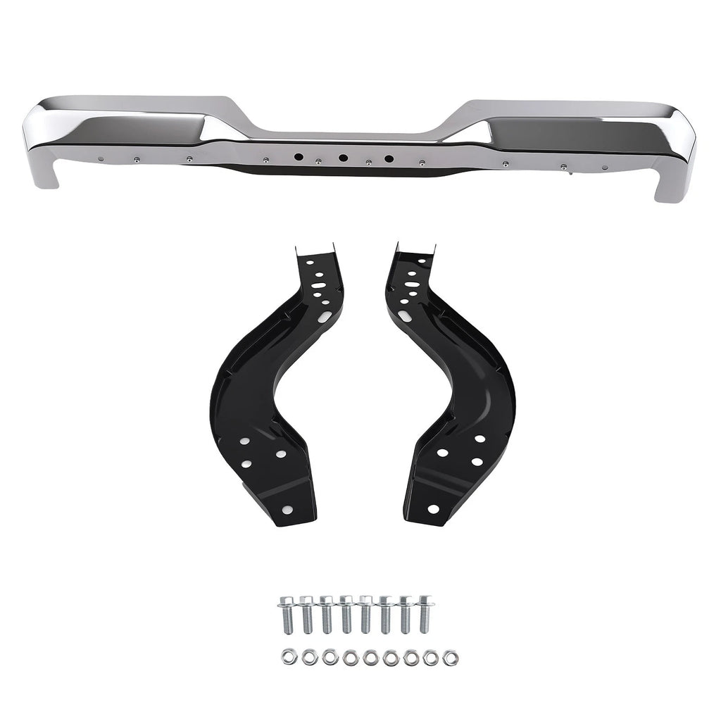 Chrome Rear Steel Bumper Kit for Toyota Pickup (1989–1995)