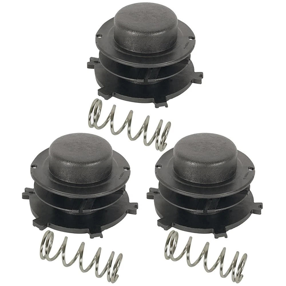 3X Trimmer Head Spools w/ Springs for 4002-713-3017 0000-997-1501