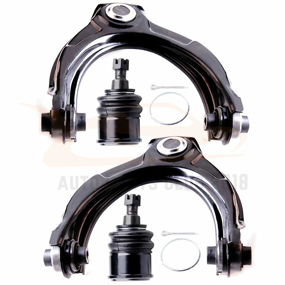 Set of 4 Front Upper Control Arm Lower Ball Joint for Honda Accord (2008–2012)