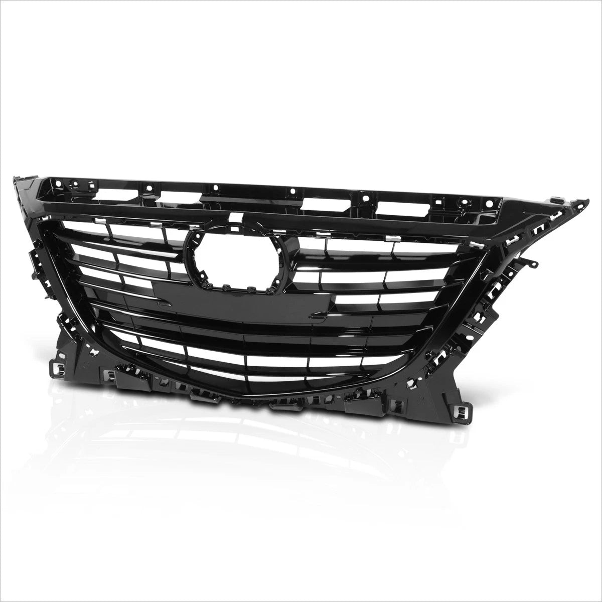 Factory Style Grille with Badge Slot for Mazda 3 2.5L (2014–2016)