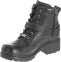 Harley-Davidson Women's Tegan Black Lace-Up Boots Size 9.5 (D84424)
