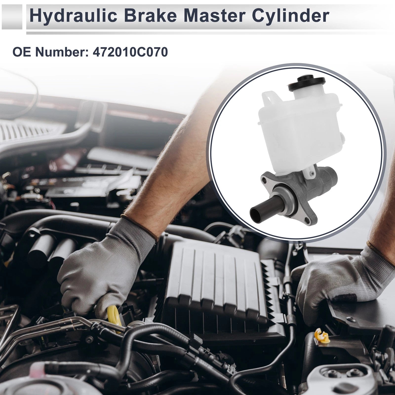 Brake Master Cylinder with Reservoir No. 472010C070 for Toyota Tundra (2007–2019)